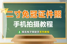 标准二寸白底免冠证件照尺寸要求及手机拍摄制作教程图片