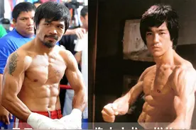 拳王帕奎奥：在拳击擂台再现李小龙格斗风格，像李小龙一样搏击图片