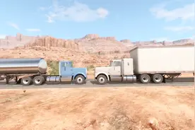 BeamNG：用我最好的卡车开足马力模拟测试碰撞，模拟真实车祸