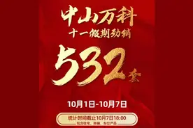 有盘8小时访客超600组！国庆看房潮延续！节后多盘再推返场活动图片