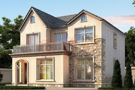 广东徐大哥花20万在老家盖二层别墅，果然专业设计就是不一样图片