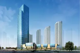 237米！佛山“顺德绿地商业中心”封顶图片