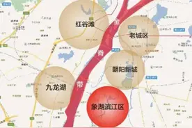 象湖滨江“C位盘”！地铁+江景+商圈，这个纯新盘大有“江”来图片