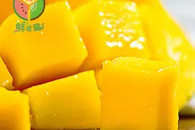 当季新鲜水果越南玉芒大青芒外表虽不华丽，内在却国色天香图片