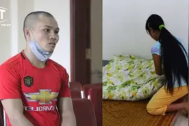 由于没钱建房子，越南男子将13岁的亲妹妹卖到中国图片