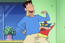 给全天下所有爸爸的献礼！《蜡笔小新》父亲节短片可感人了图片