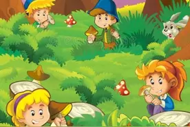 童年记忆之十四——采蘑菇图片