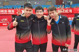 告别！全国冠军宣布从国乒退役，刚拿乒超冠军，举起梁靖崑庆祝图片