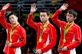 国乒考古（3），一图一故事之里约三剑客图片