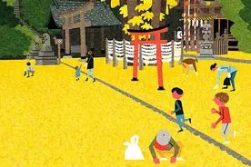 一组精彩插画 东京郊外的秋景 by Ryo Takemasa  绘画美图赏图片
