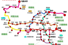 进藏8大线路地图：川藏线、丙察察、唐蕃古道、阿里北线、新藏线图片