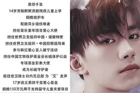 易烊千玺：公益不是有意义才去做，而是做了才有意义图片