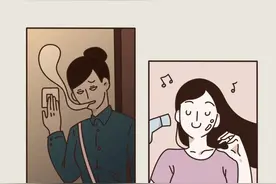 漫画：女人洗澡和男人洗澡有什么不同？图片