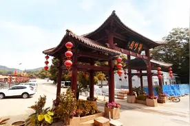 打卡武汉植物园旁特色水上餐厅：悬空建在荷塘上，停满车辆排队吃图片