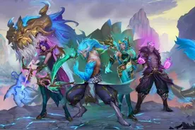 在《英雄联盟手游》与“神龙尊者”相遇图片