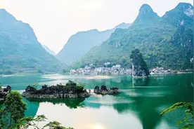 上林大龙湖：广西三大山水旅游名片、全国十大溶岩水库