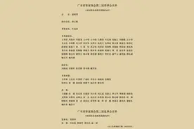 广东省客家商会第二届理事会、监事会及商会会员名单图片