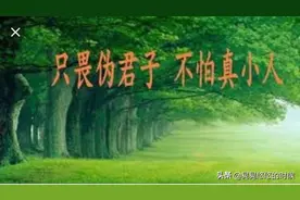 打油诗 伪君子图片