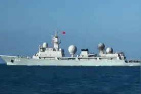 中国海军舰艇来了，澳洲很紧张！打破一个纪录，澳洲人都在关注图片