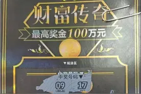 “小黄人”再出大奖！大连80后小哥中刮刮乐“财富传奇”100万元奖金图片