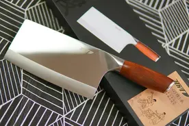 这把传承古法的国产菜刀，也能吹毛断发？第一顿做个开胃的图片