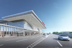 益阳市新增一座大型高铁站，规模为6台18线，为益阳最大铁路枢纽图片