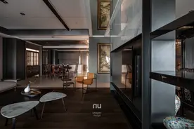 曝光！红木家具搬进528㎡大平层，软装变身新中式豪宅图片