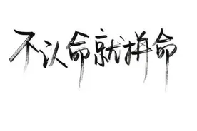 不认命就拼命图片