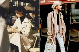 绝绝子！5款麂皮风衣，一年飒三季，法式风、英伦范、走路带风…图片