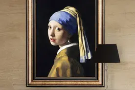 带着珍珠耳环的少女图片