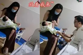 有种“尴尬”叫和长辈同框，宝爸一脸憔悴，丈母娘却少女感十足图片