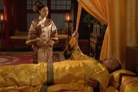 甄嬛传：为何皇上临死前没有扯断黄带子？因为他在用性命保护甄嬛图片