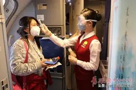 青岛飞往武汉的航班已恢复！图片