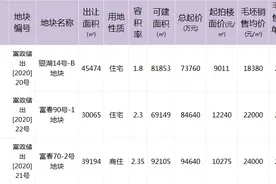 一个板块五种限价：最高29800元/㎡，最低20820元/㎡图片