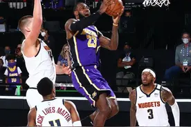 NBA战报：湖人117:107胜掘金，时隔10年再进总决赛图片