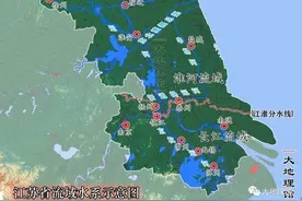 苏北、苏中、苏南究竟是如何划分的？地理上如何划分江苏？图片