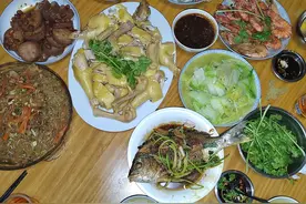 湛江海边人家，一周晚餐菜谱爆红朋友圈，朋友说交钱去你家吃饭吧图片