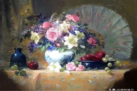 美国女画家，帕特丽夏Rohrbacher，油画静物欣赏图片