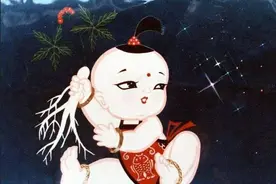 野山参真的会成精，真的会跑吗？跑山人为何要在其根部系条红绳？图片