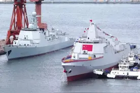 1.2万吨对1.4万吨，中美万吨驱逐舰对比：055更实用美舰像是花瓶图片