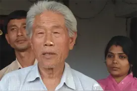 滞留印度54年,中国老兵终归国:忘记筷子怎么用,用勺子吃7碗手擀面图片