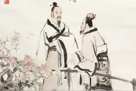 读《庄子与惠子游于濠梁之上》图片