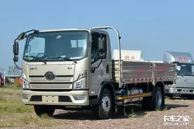 搭载160马力国六发动机，合规装7.5吨，解放领途载货车了解一下图片