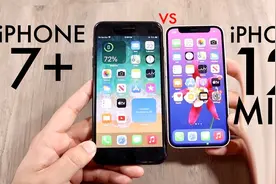 iPhone12mini和iPhone7Plus真机对比图片