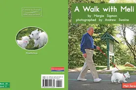 英语有声绘本阅读:《A walk with Meli》当小狗遇上松鼠图片