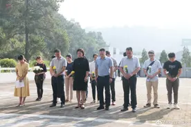 凭祥市文旅局开展2021年烈士纪念日公祭活动图片