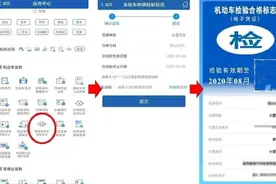 免检车申请成功后，怎么看电子标签图片