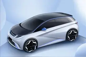 2023款比亚迪海鸥曝光，配双色车身，外观真帅气图片