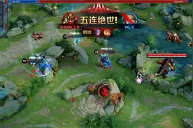 KPL2020第一个五杀，AG超玩会七年关羽无敌电风扇，一诺友情相让图片