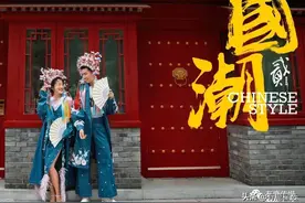 为国潮代言我是国潮美少女—孙艺铭，无畏向前终将“一鸣”惊人图片